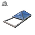 Corrosion resistant aluminum profile for sliding glass roof